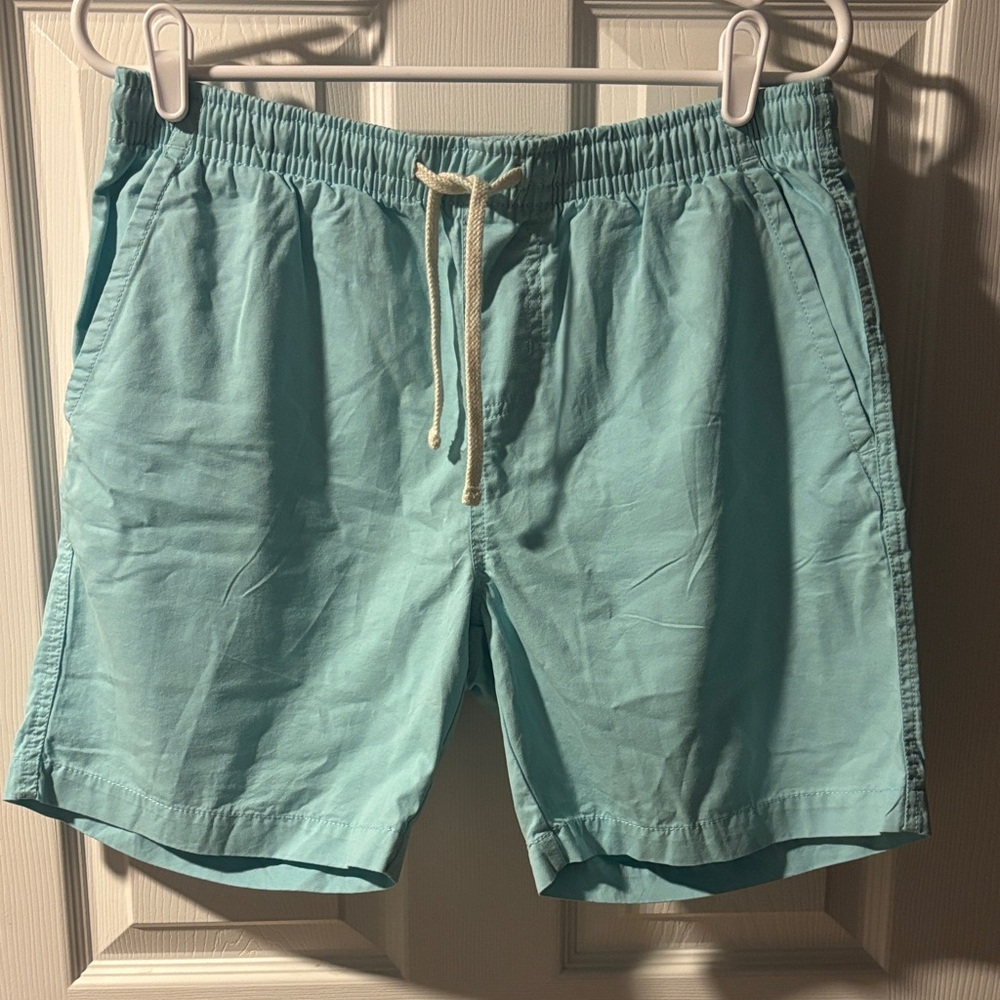Men's Light Turquoise Casual Shorts